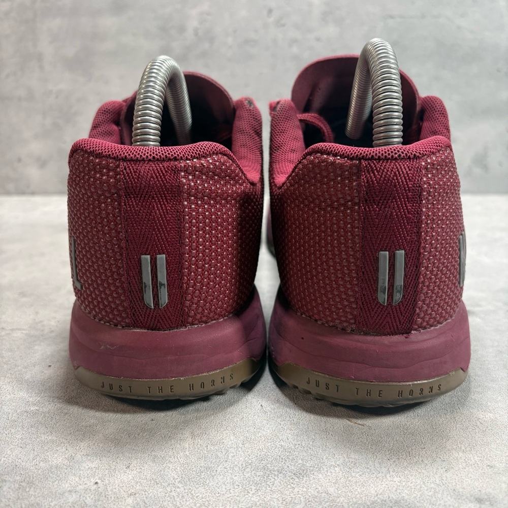 Nobull Outwork Edge Impact Womens Size 8 Burgundy Gum Athletic Shoes Sneakers - Picture 2 of 9